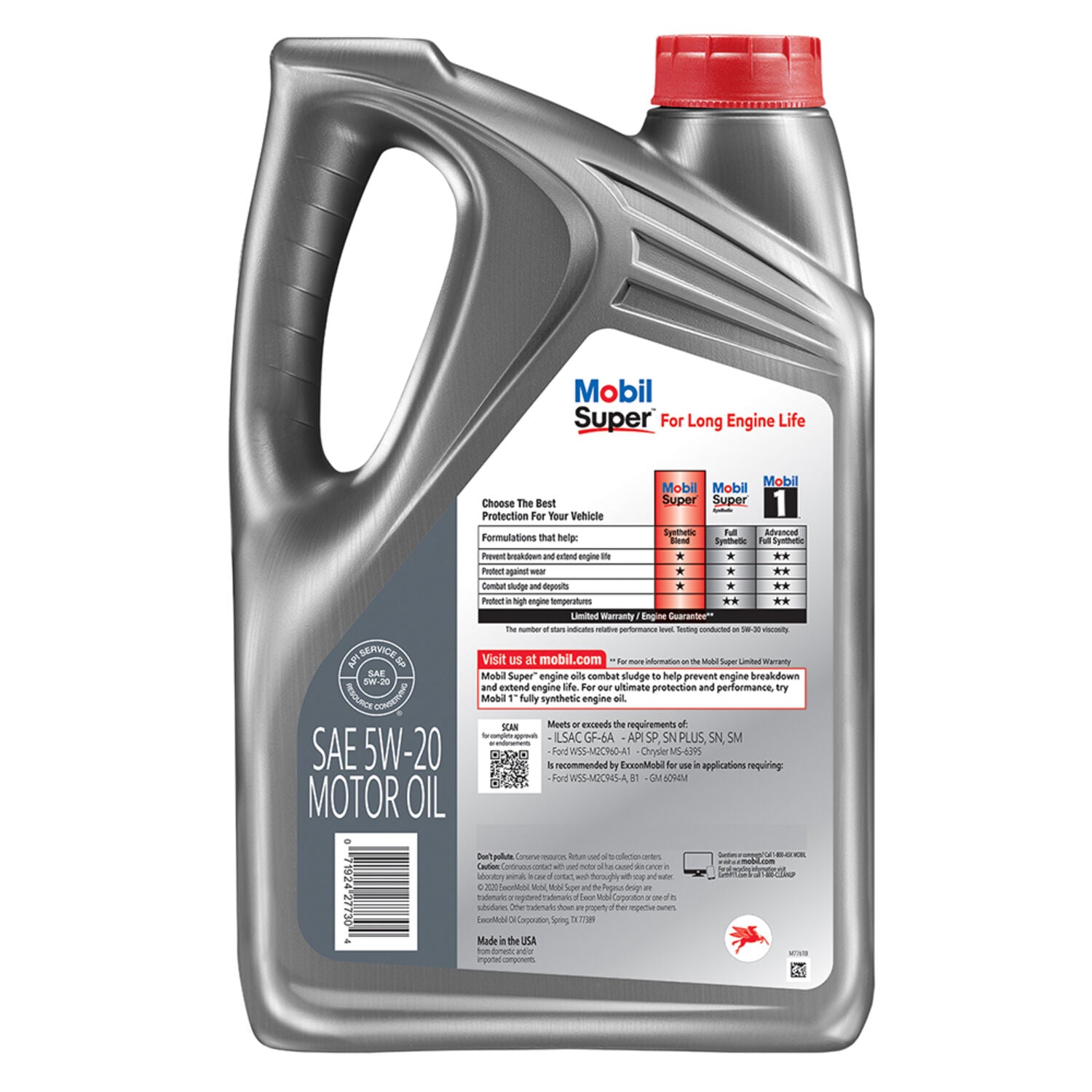 MOBIL - MOBIL SUPER 5W20 3/5QT