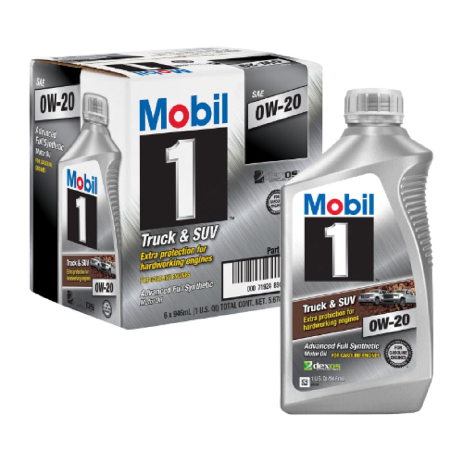 MOBIL 1 - MOBIL 1 TRUCK & SUV 0W20 6/1QT