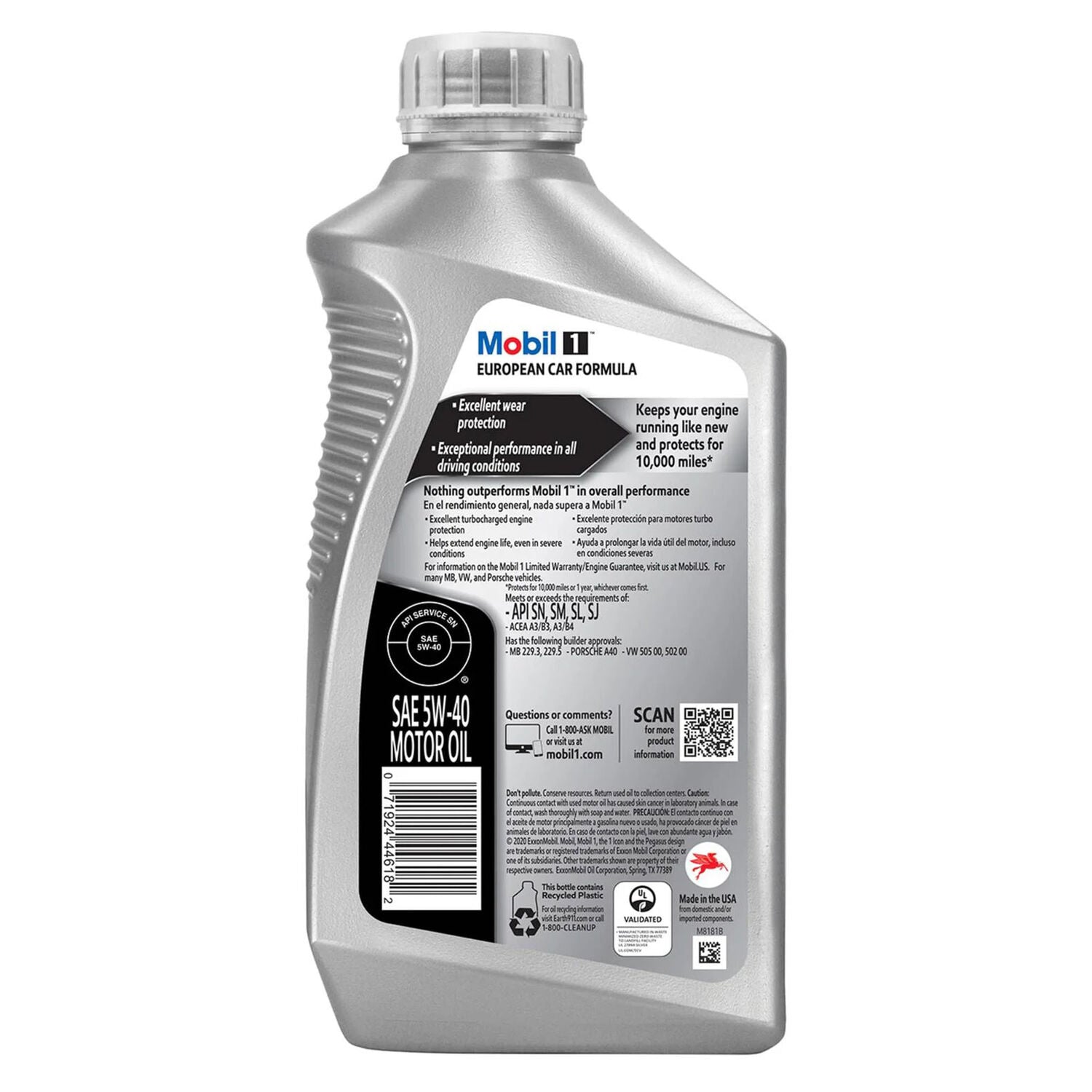 MOBIL 1 - MOBIL1 FS EURO A3/B4 5W40 6/1Q