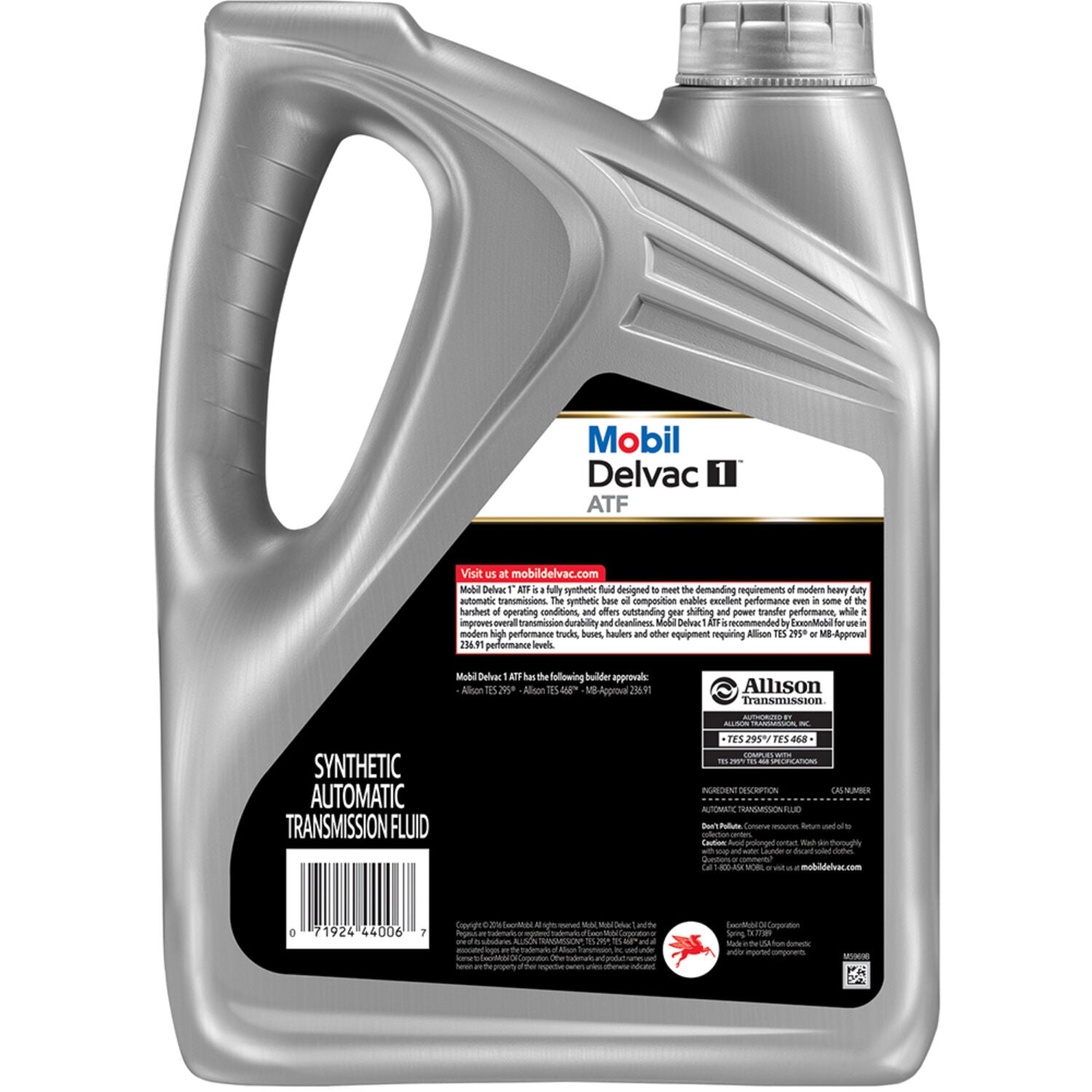 MOBIL DELVAC - MOBIL DELVAC 1 SYN ATF 4/1GA
