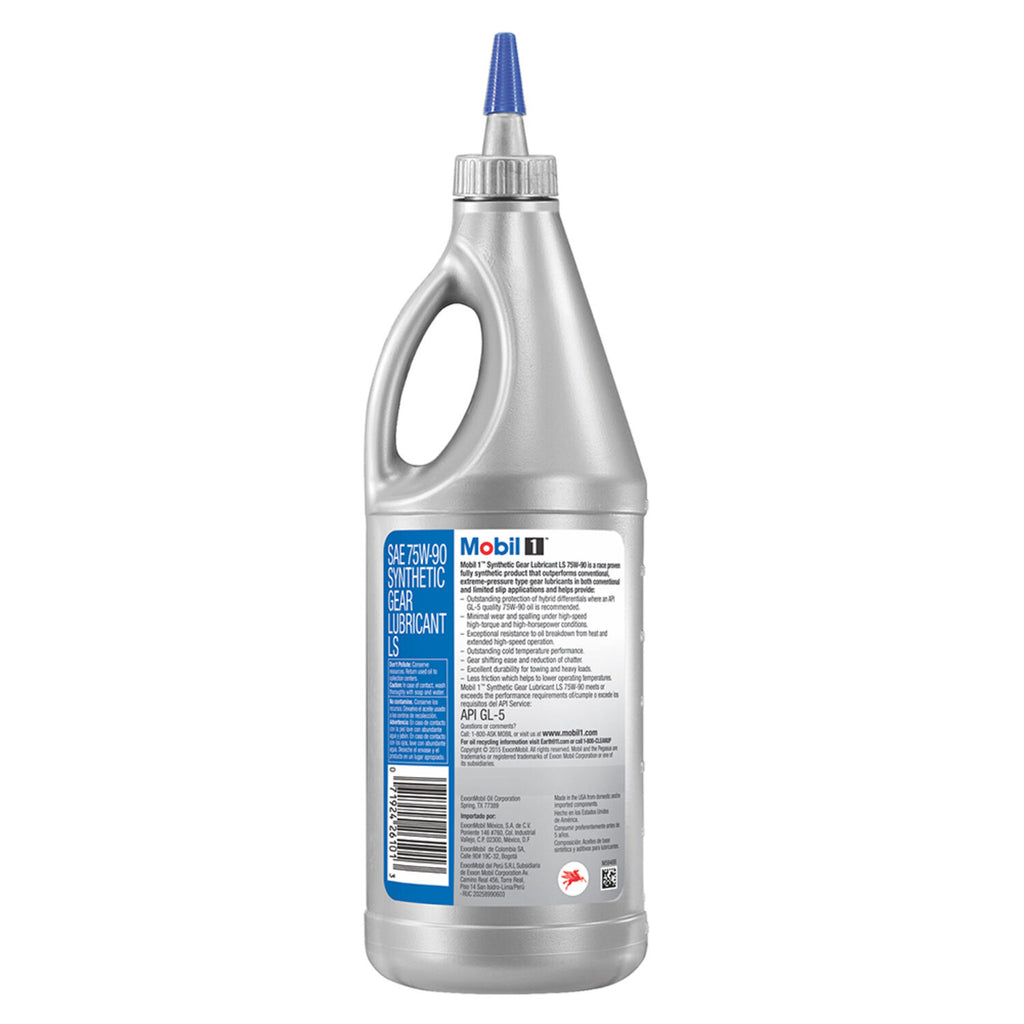 MOBIL 1 - MOBIL 1 SYN GR LB 75W90 12/1QT