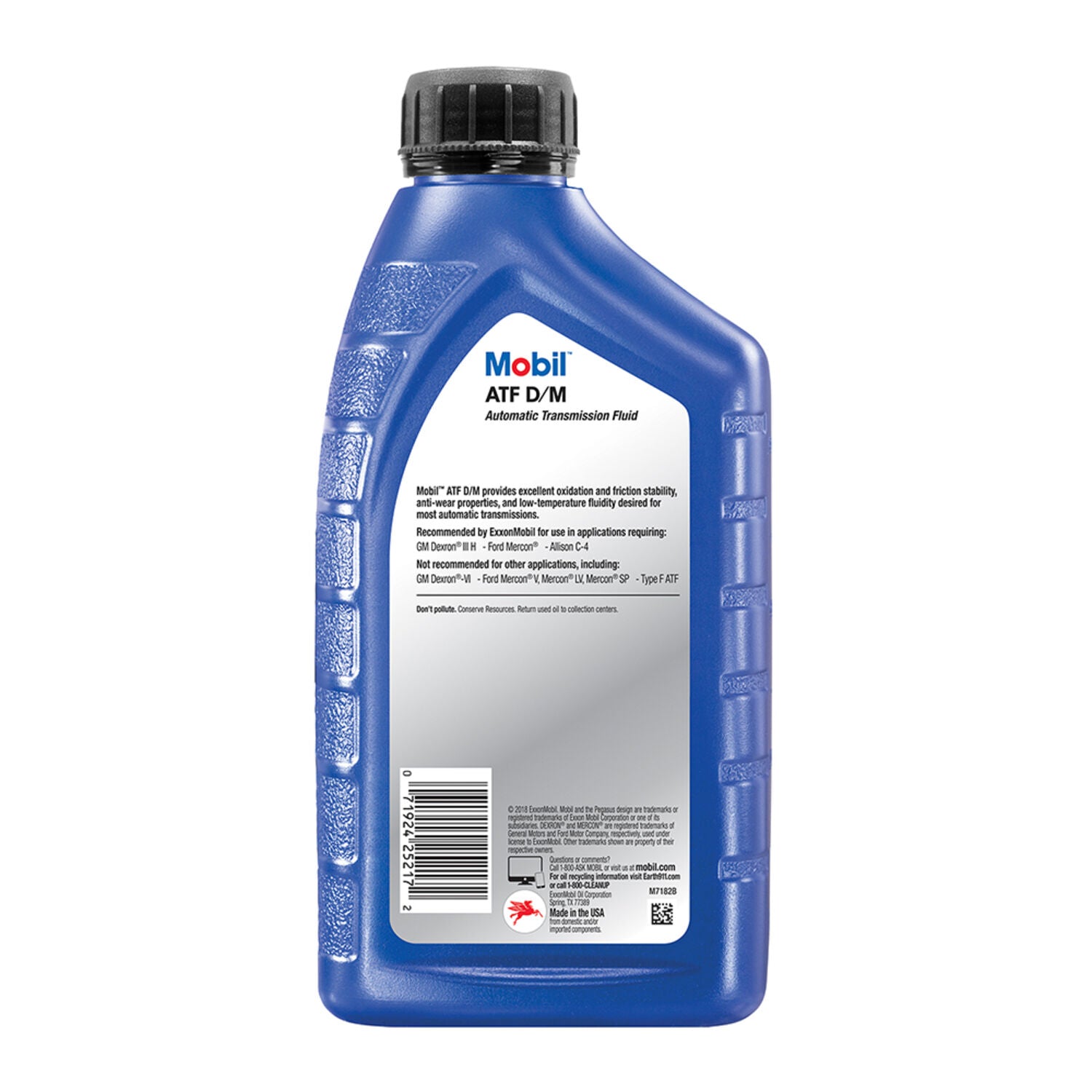 MOBIL - MOBIL ATF D/M 6/1QT