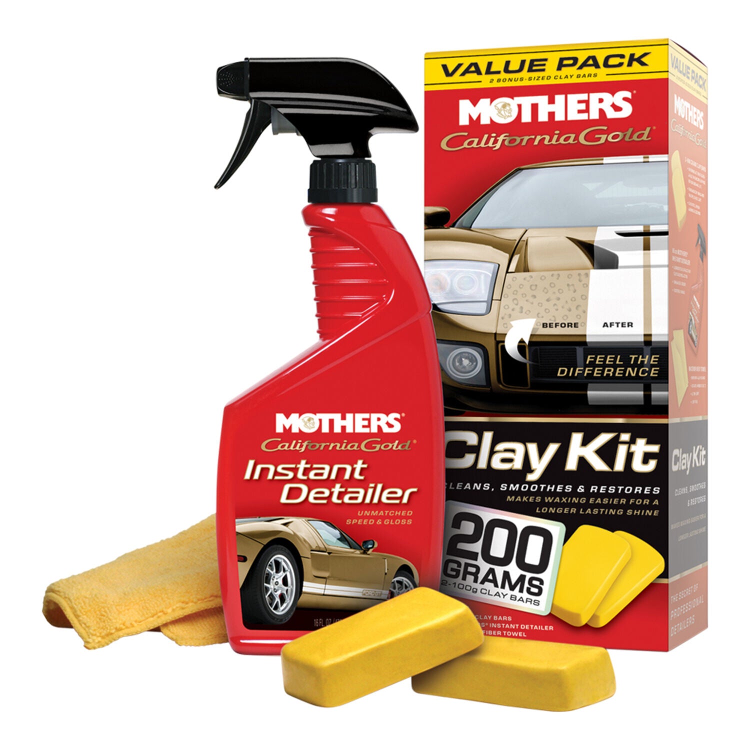 MOTHERS - MOTHERS CA GOLD CLAY BAR KIT