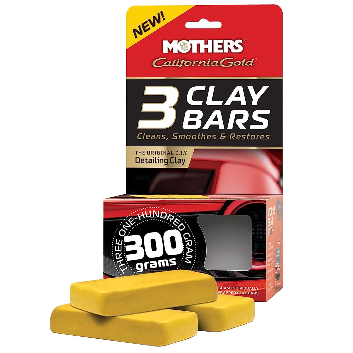 MOTHERS - MOTHERS CALIFRN GLD 3 CLAY BARS