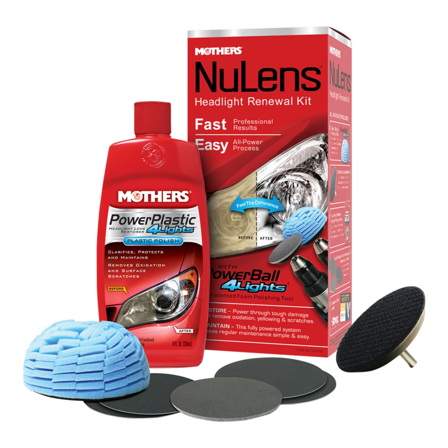 MOTHERS - MOTHERS HEADLIGHT RENEWAL KIT