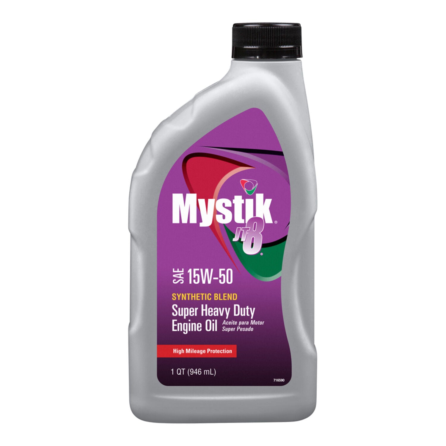 MYSTIK - MYSTIK JT8 SYN BL 15W50 12/1QT