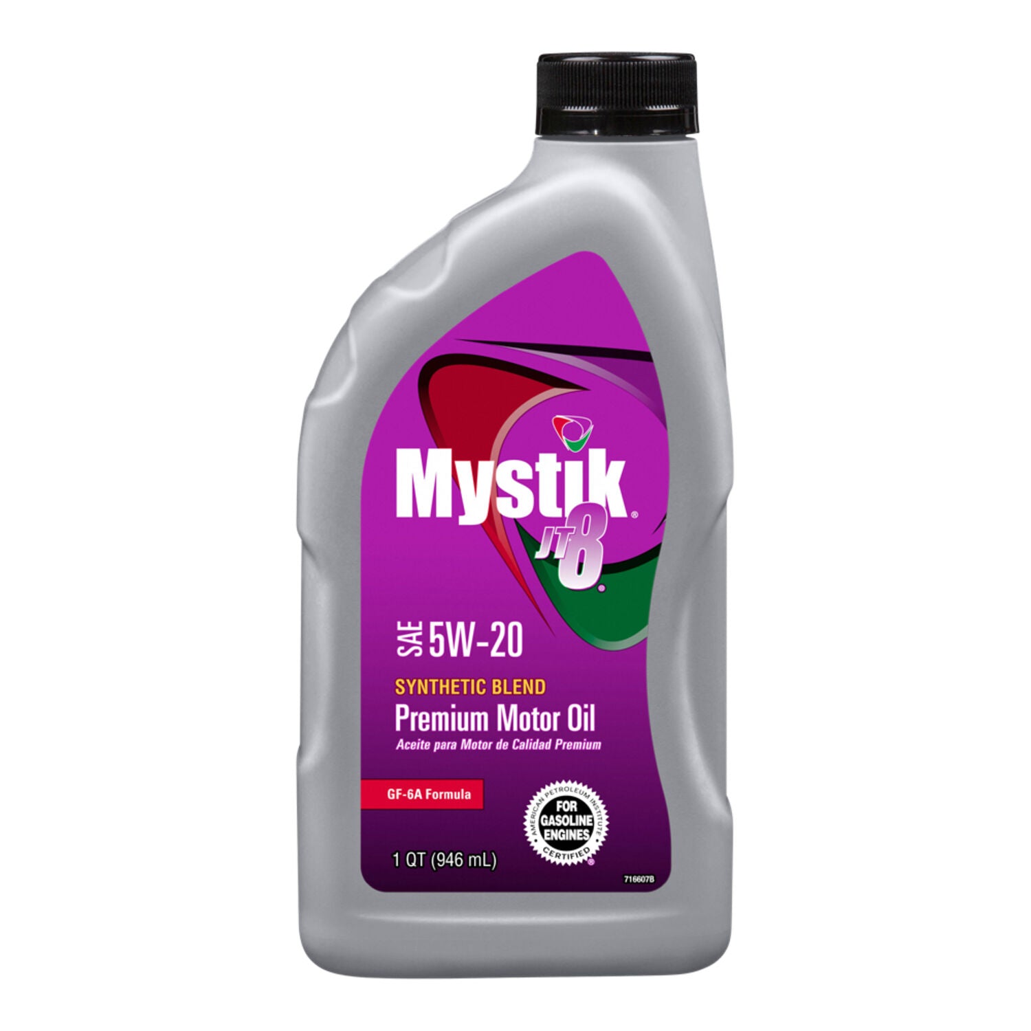 MYSTIK - MYSTIK JT8 SYN BL 5W20 12/1QT