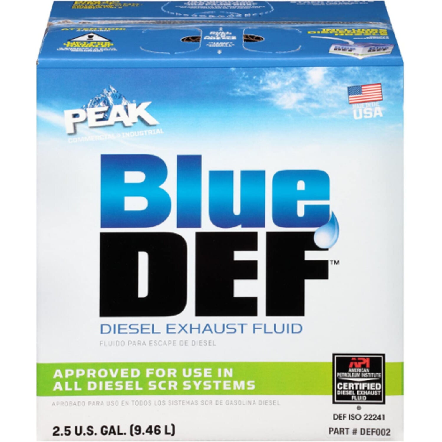 PEAK - PEAK BLUE DEF   2.5GAL