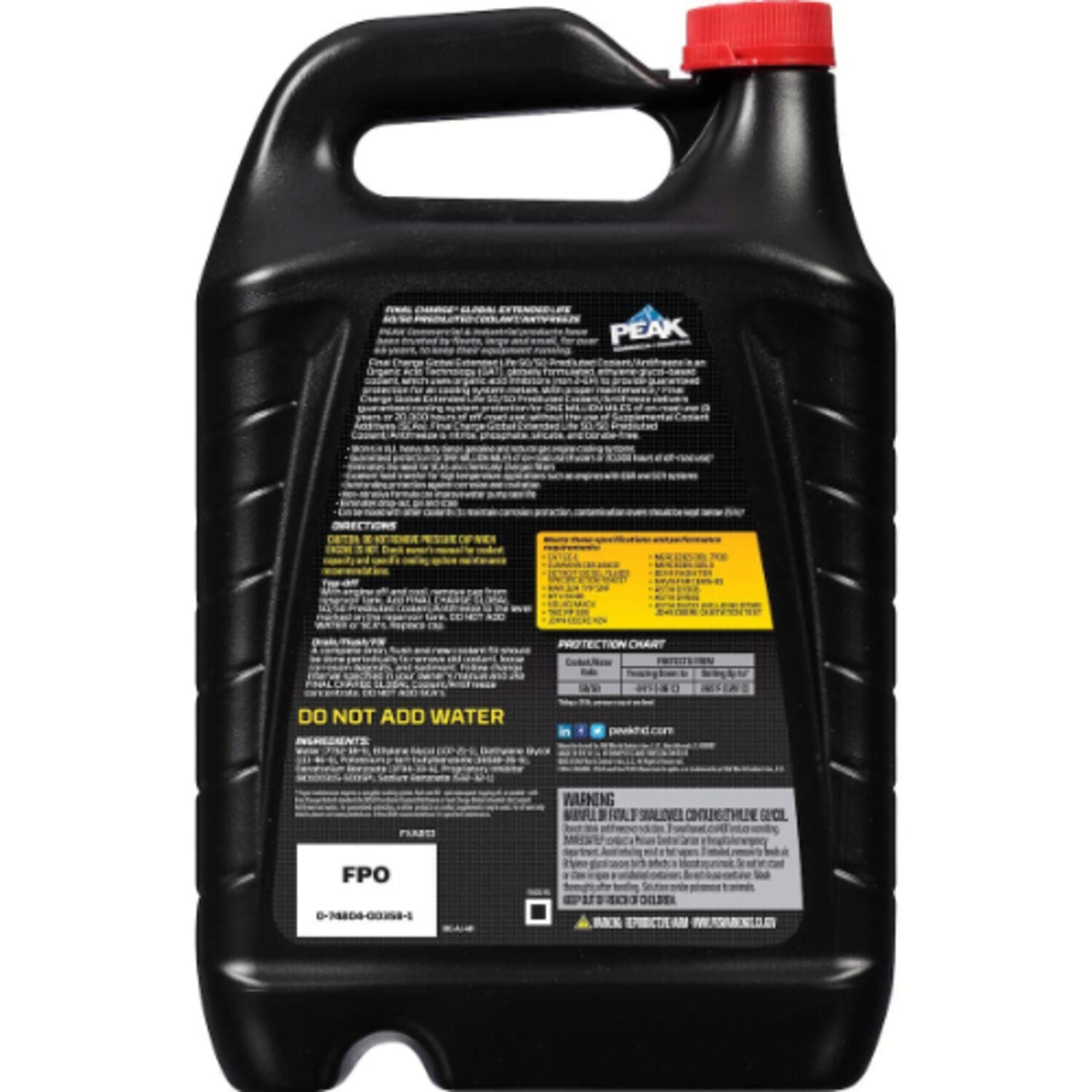 PEAK - FINAL CHARGE 50/50 6/1GAL