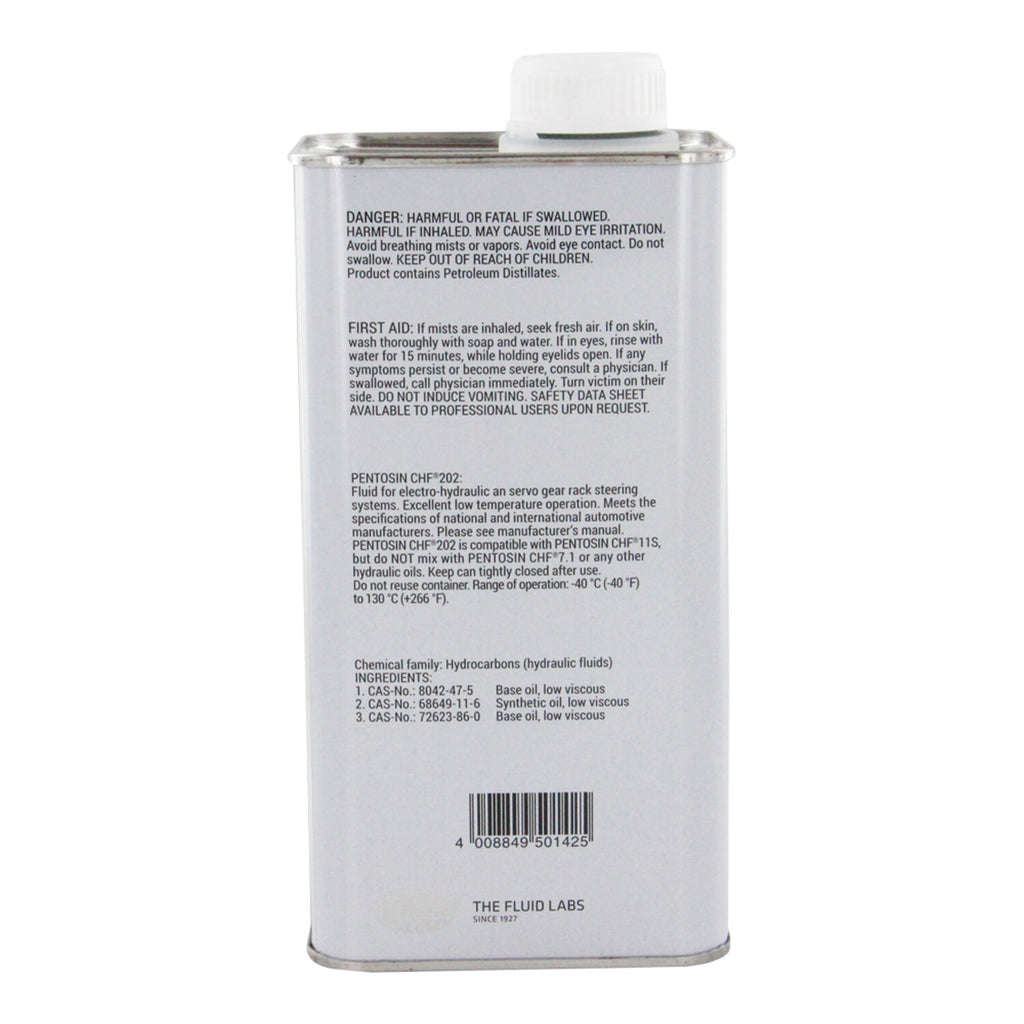 PENTOSIN - PENTOSIN CHF202 HYD FLUID 6/1L