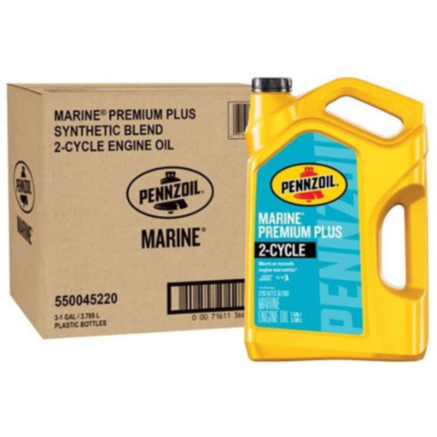 PENNZOIL - PENNZ MARINE OB 2-CYCLE 3/1GA