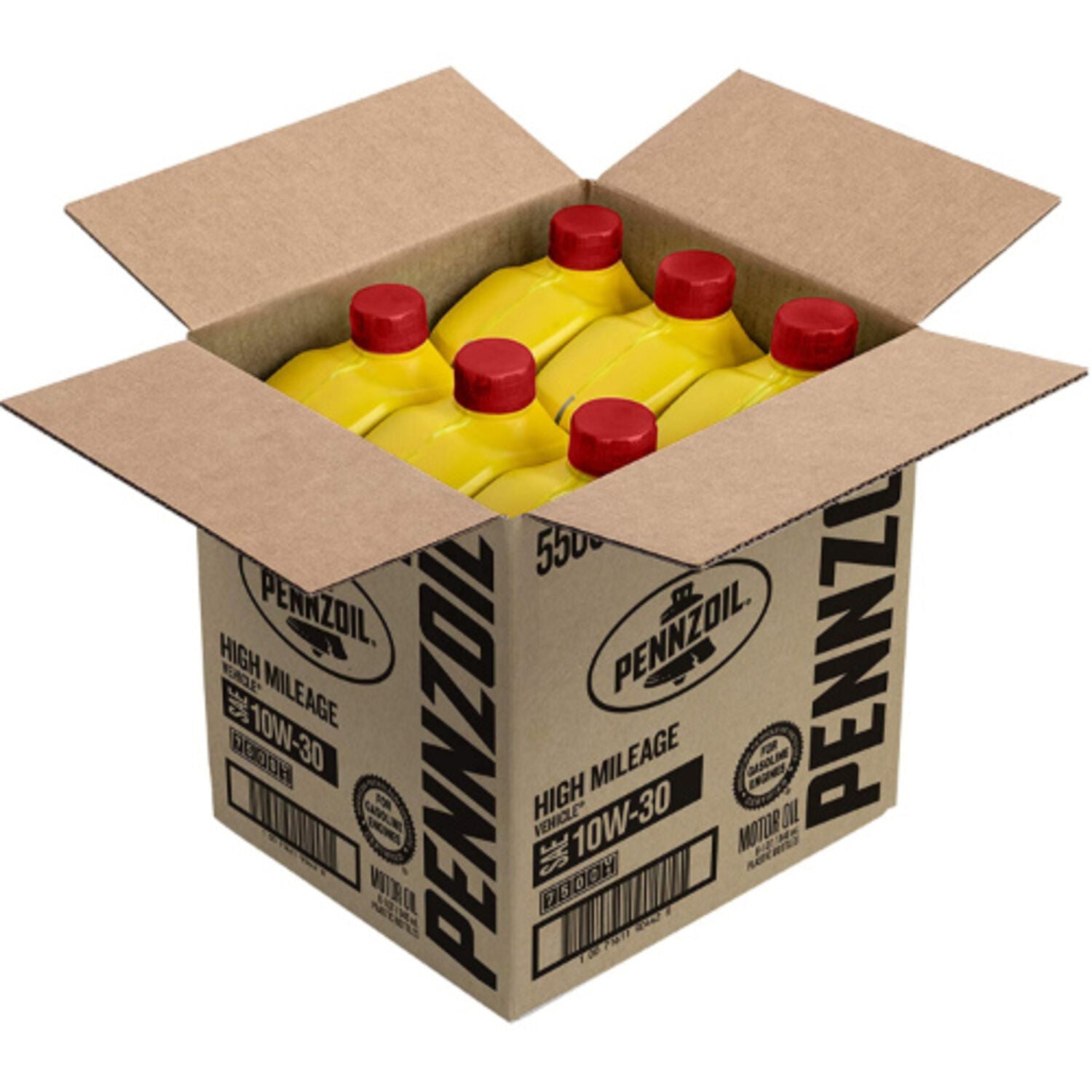 PENNZOIL - PENZ PLAT HIGH MILE 10W30 6/1QT