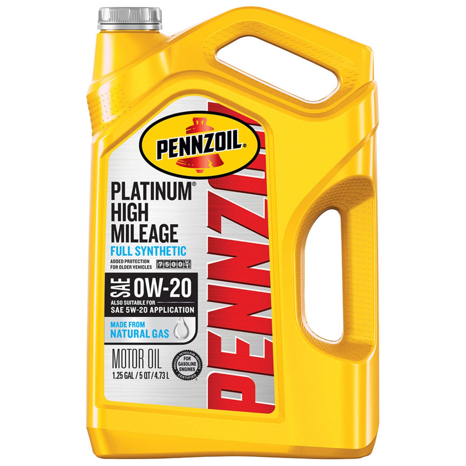 PENNZOIL - PENZ PLAT HIGH MILE 0W20 3/5QT