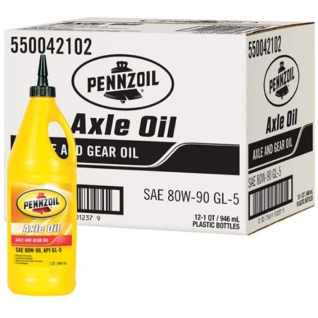 PENNZOIL - PENNZOIL AXLE 80W90 12/1QT