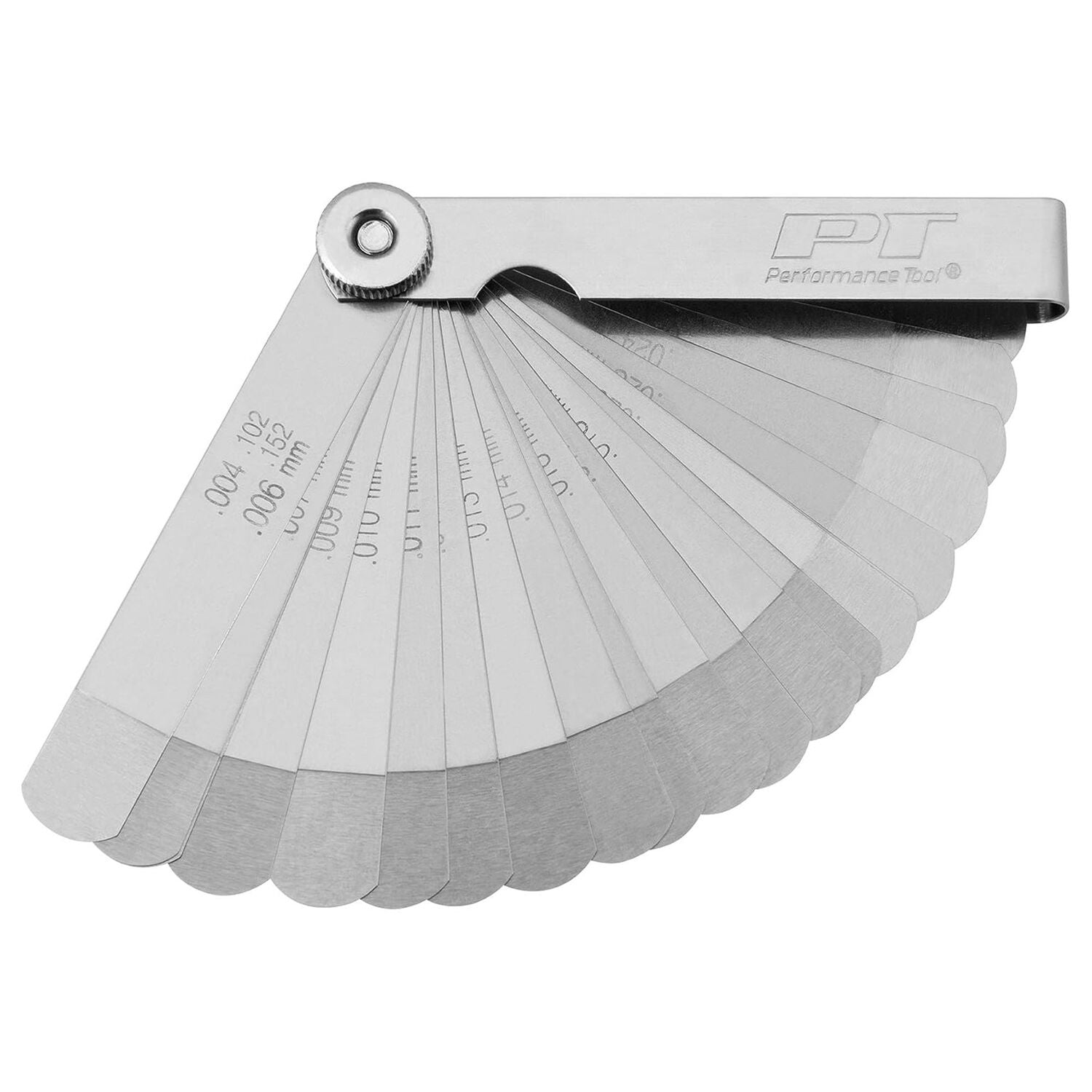PERFORMANCE TOOL - GO-NO-GO FEELER GAUGE 22 BLADES