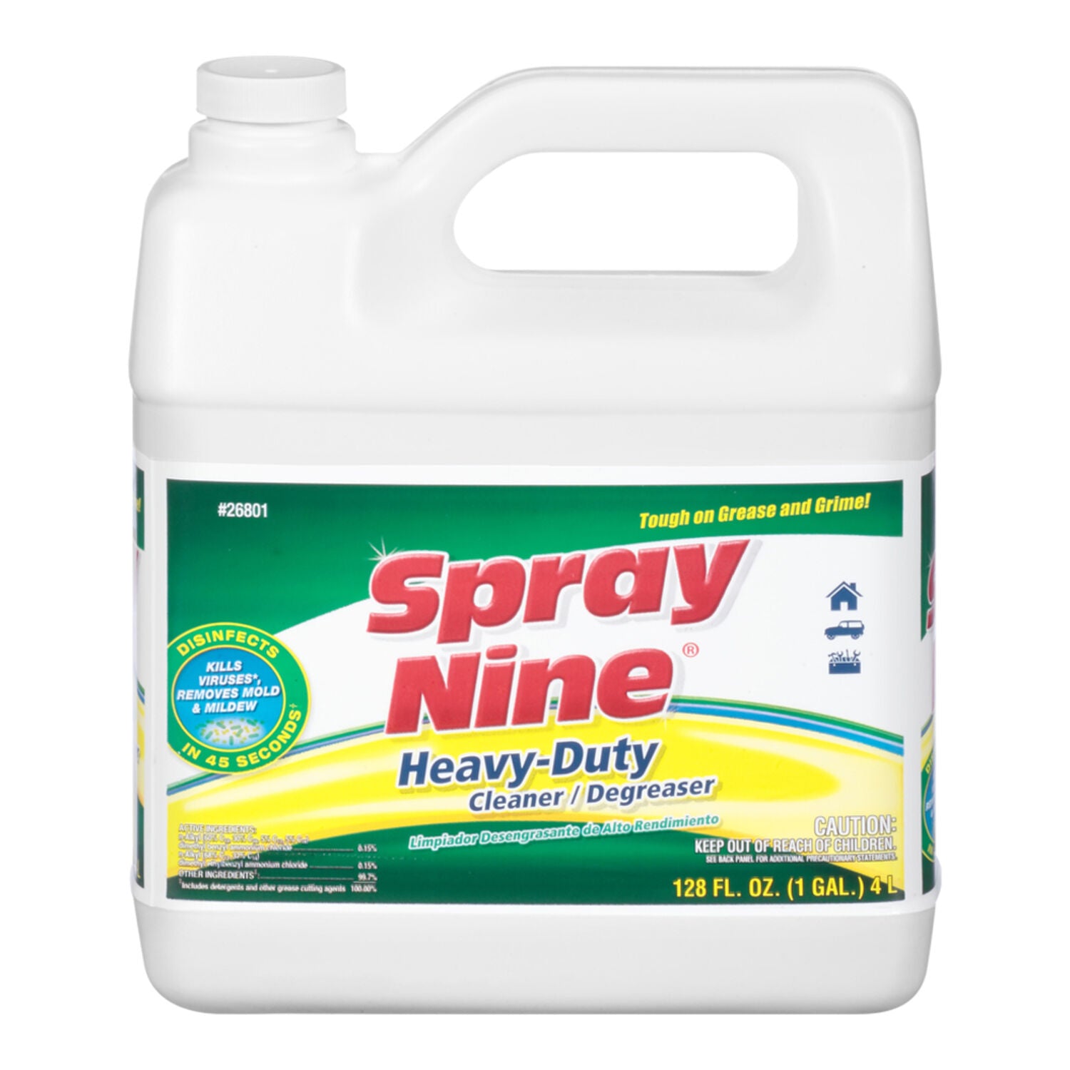SPRAY NINE - SPRAY 9 CLEANR/DSNFCTNT 4/1 GAL