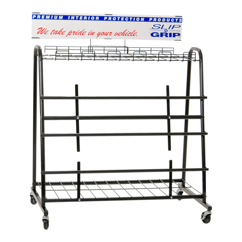 PETOSKY PLASTICS - SINGLE FLOOR DISPLAY RACK