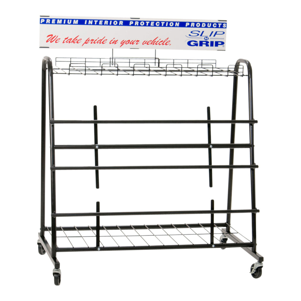 PETOSKY PLASTICS - SINGLE FLOOR DISPLAY RACK