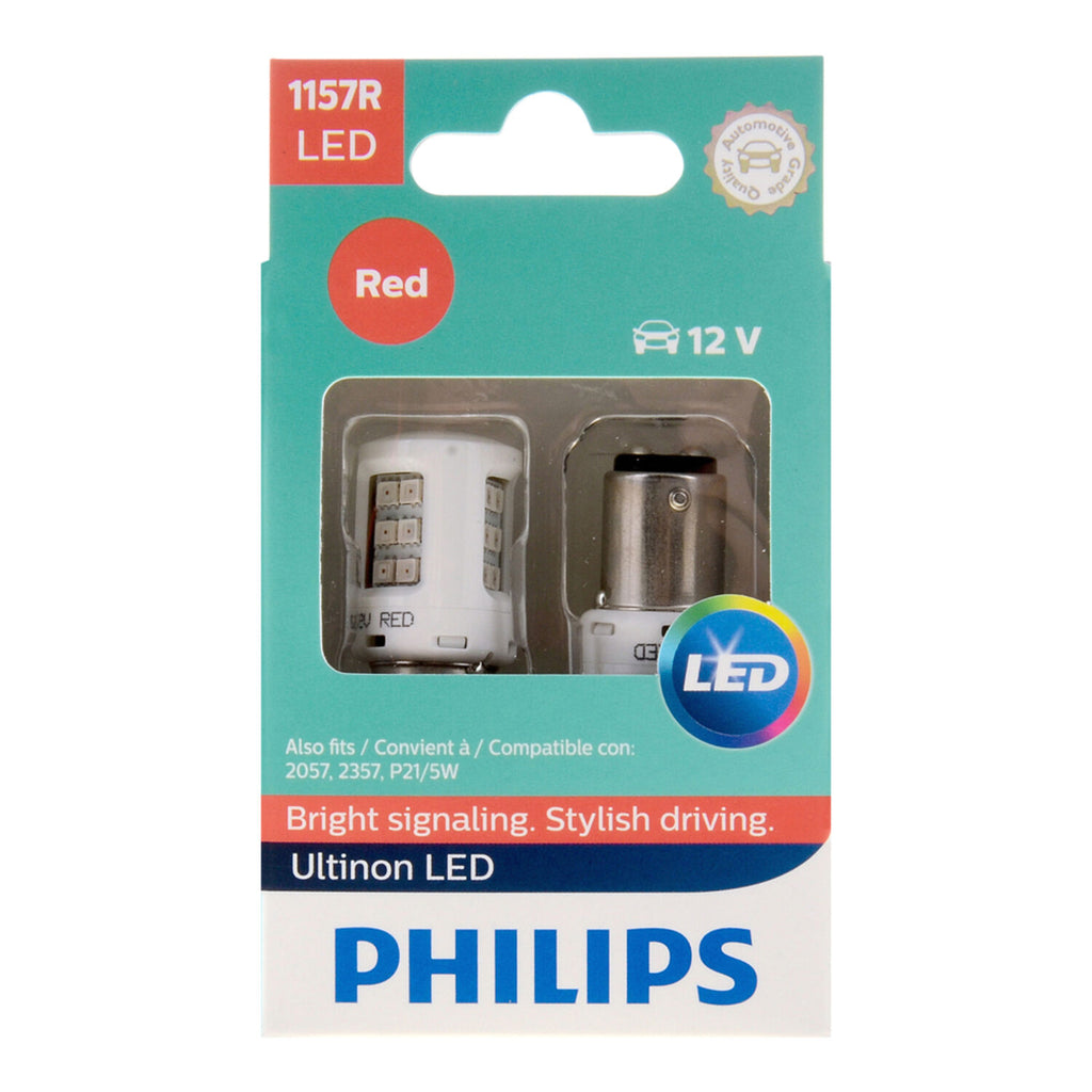 PHILIPS - PHIL 1157 ULTINON LED RED 2/BX