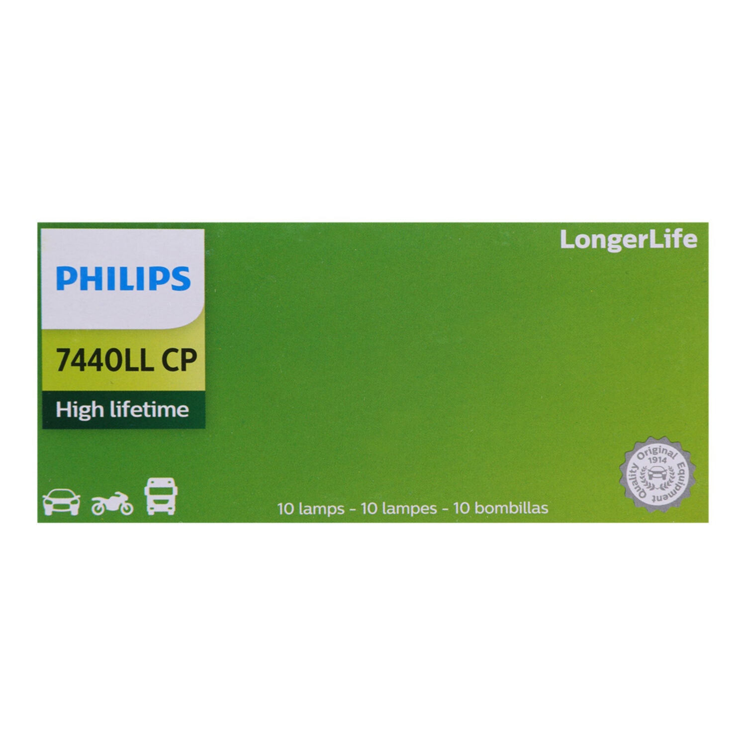 PHILIPS - PHIL LNGRLF MINI BULB 7440LLCP