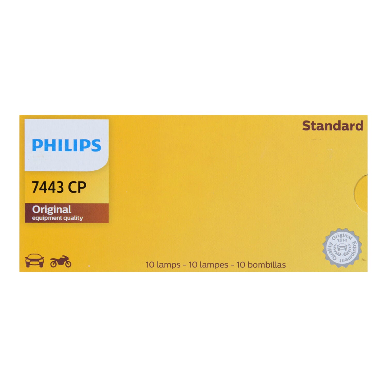 PHILIPS - PHIL STANDRD MINI BOX 7443CP
