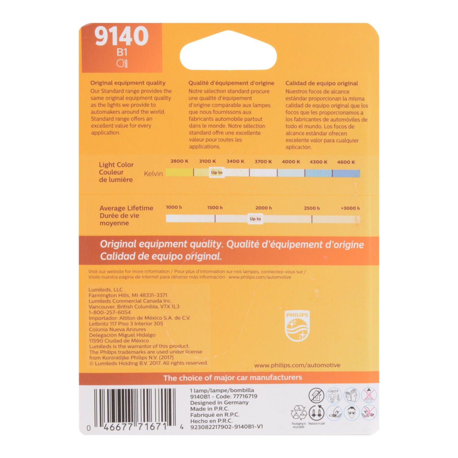 PHILIPS - PHIL FOG BULBS 1/CD