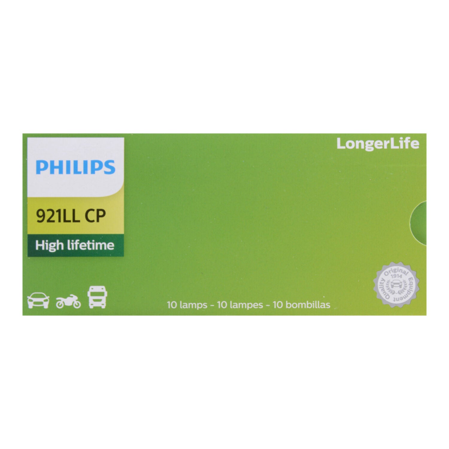 PHILIPS - PHIL LNGRLF MINI BULB 921LLCP