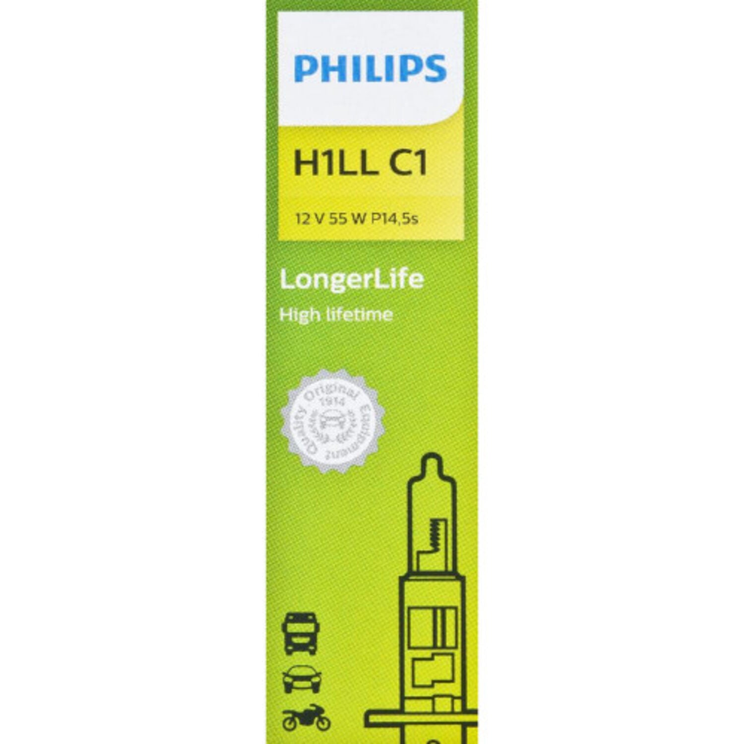 PHILIPS - PHILIPS LONG LIFE BULB H1LLC1