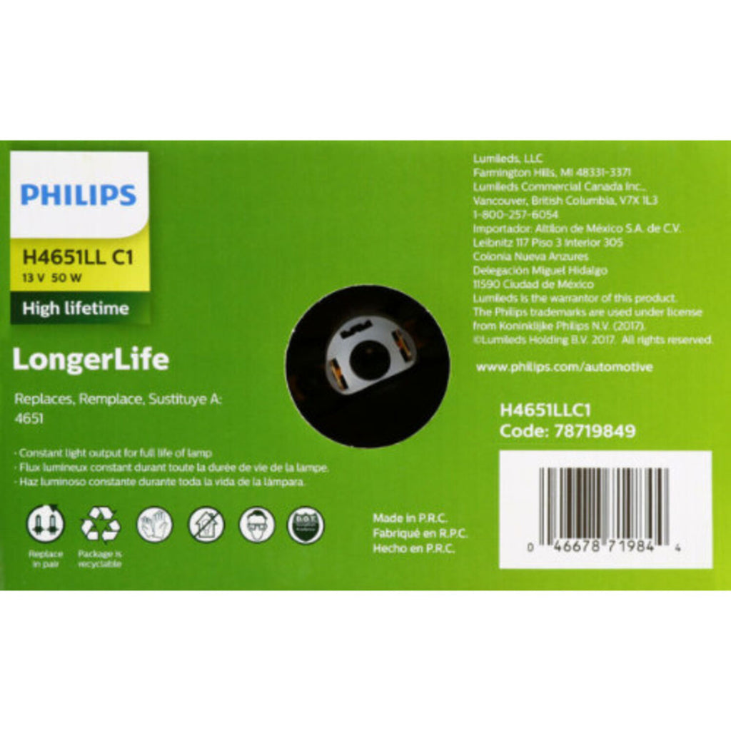 PHILIPS - PHIL SLD BM S LNG LFE H4651LLC1