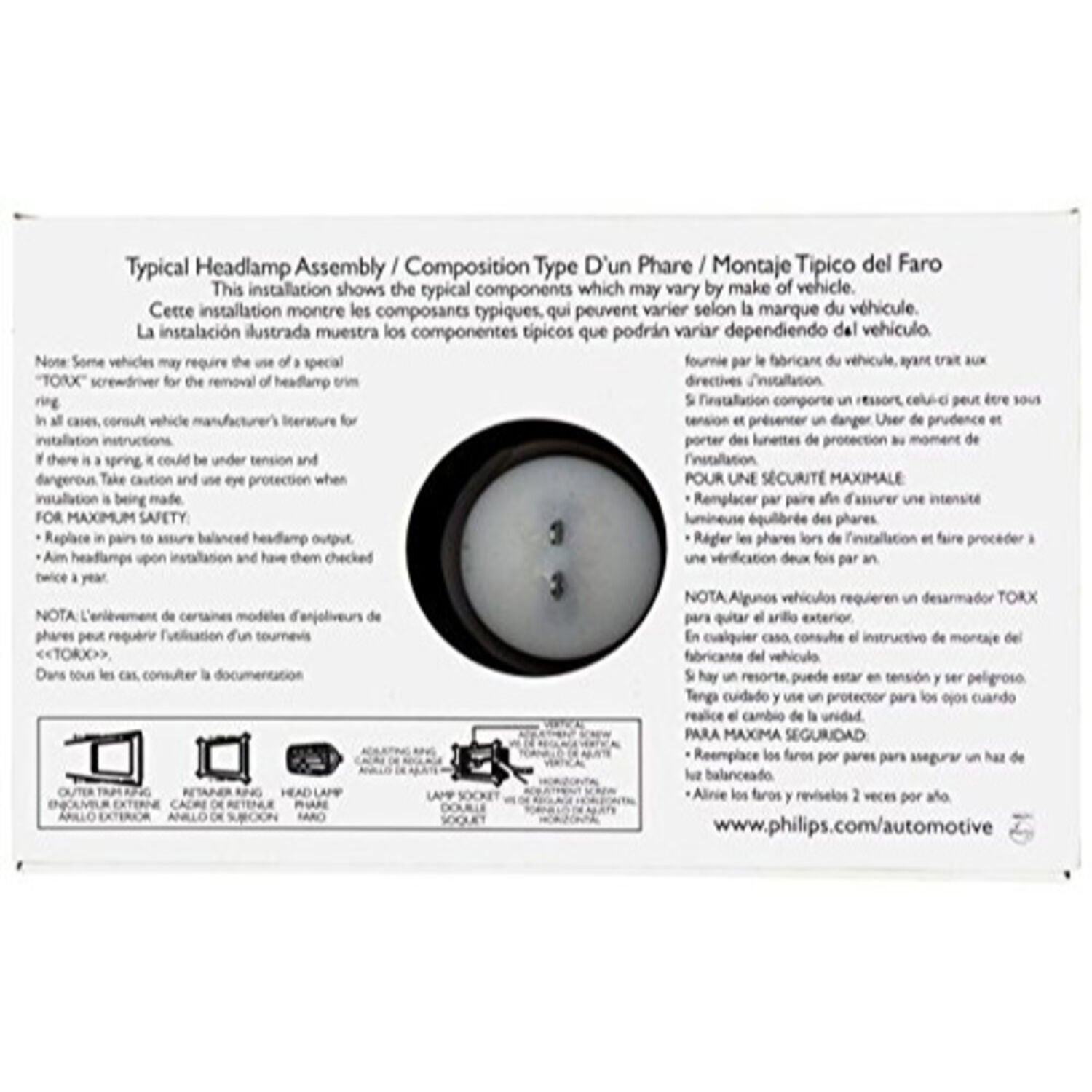 PHILIPS - PHIL SEALED BEAM 1/EA