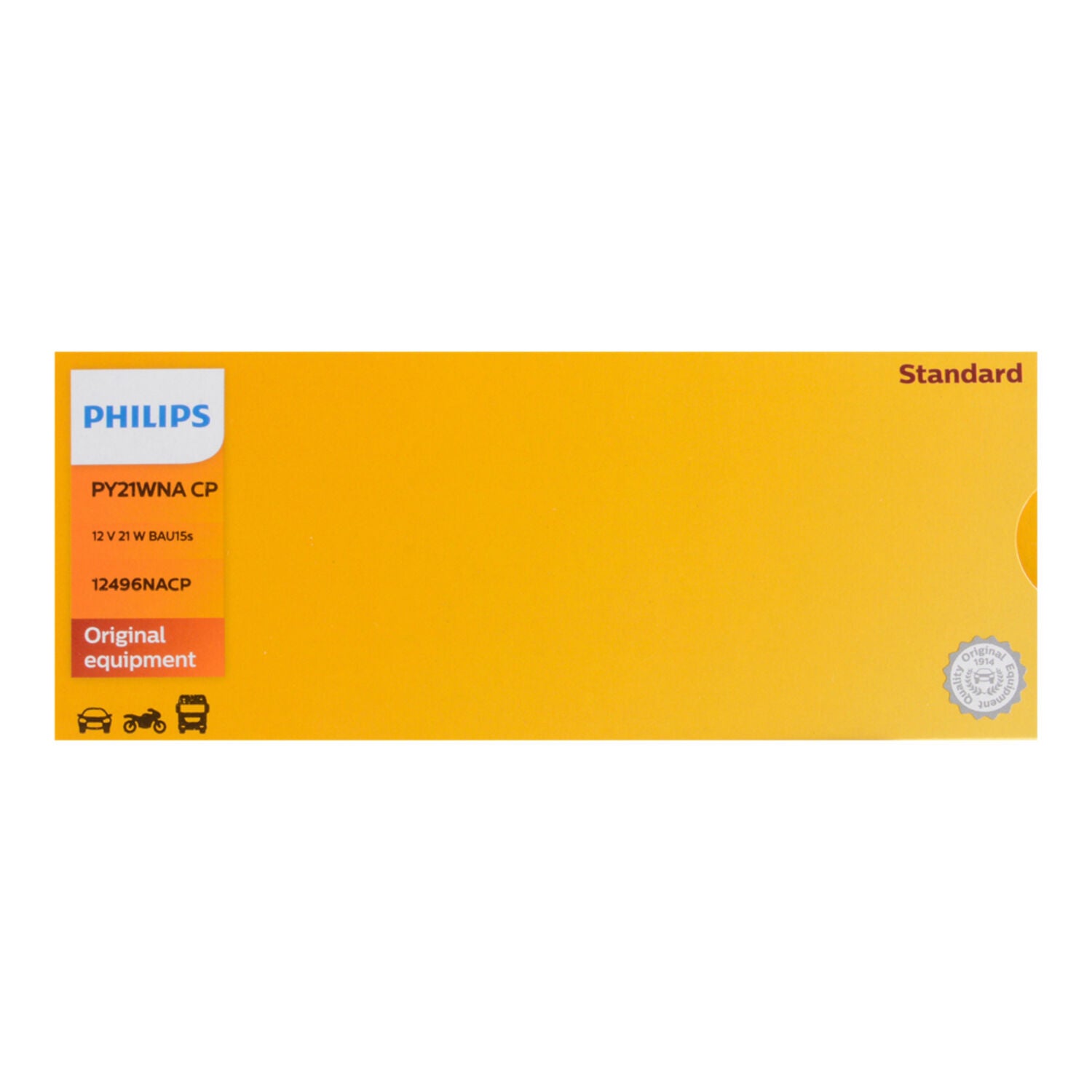 PHILIPS - PHIL STD MINI BULB PY21WNACP
