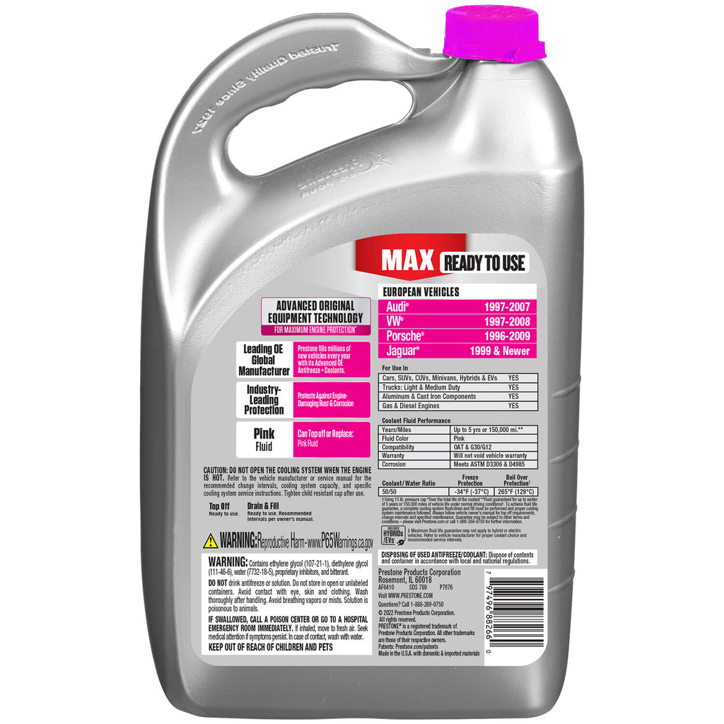 PRESTONE - PRES MAX EURO PINK 50/50 6/1GL