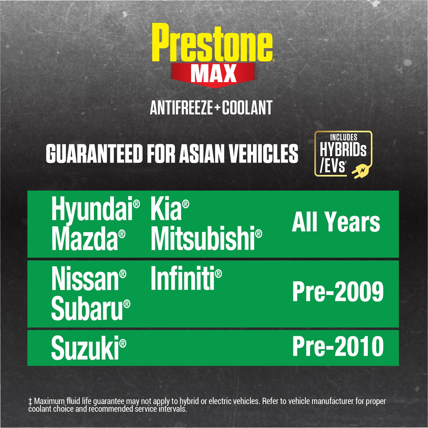 PRESTONE - PRES MAX ASIAN GRN 50/50 6/1GL