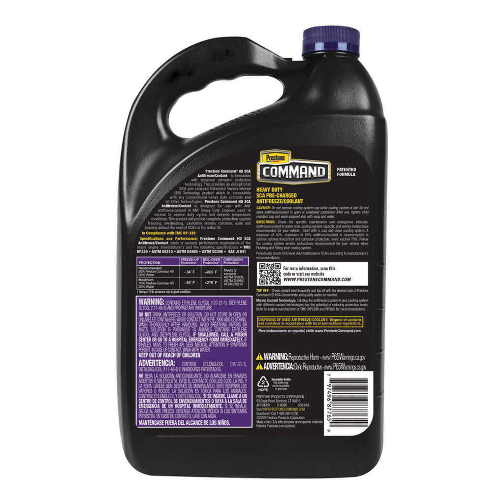 PRESTONE - COMMAND HD PRECHARGE 6/1GAL