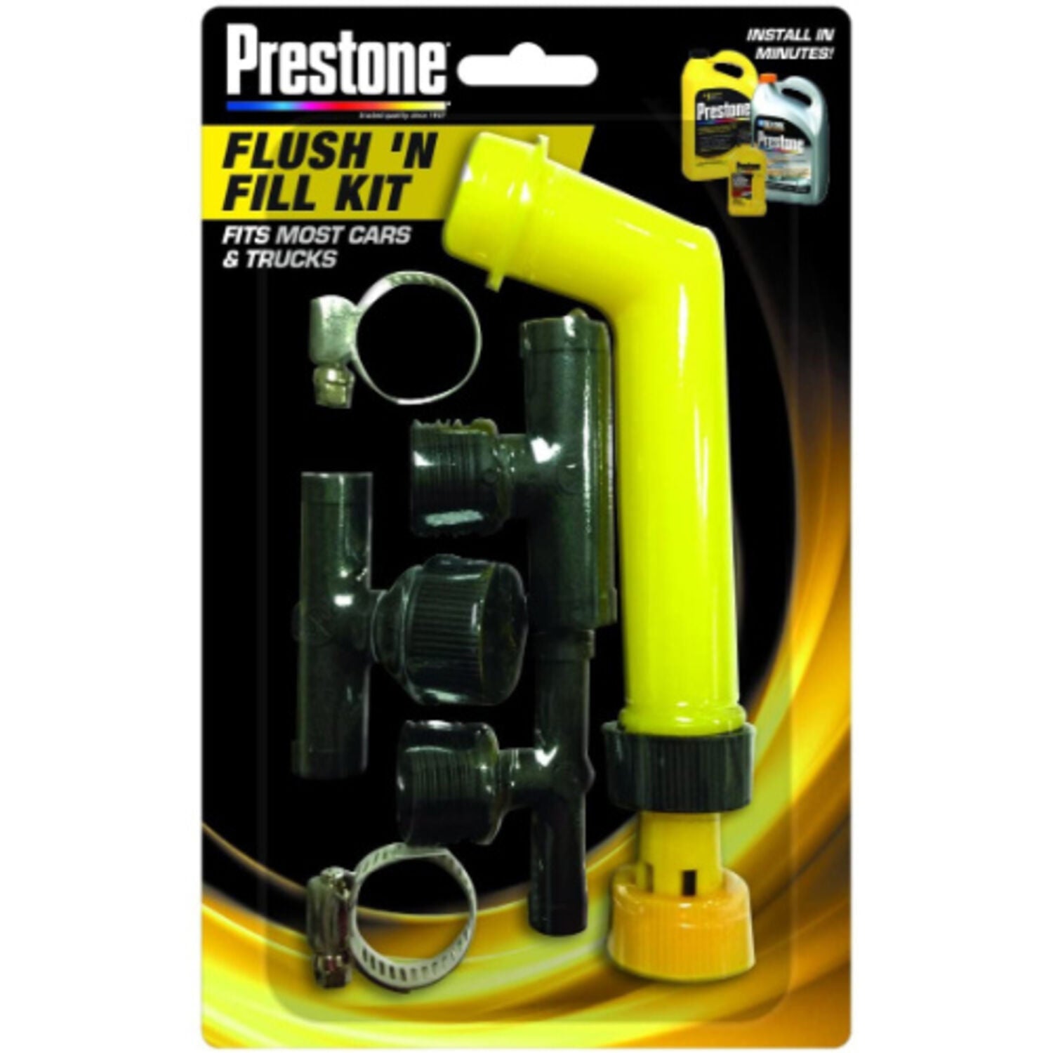 PRESTONE - PRESTONE FLUSH-N-FIL KIT 6CG/CA