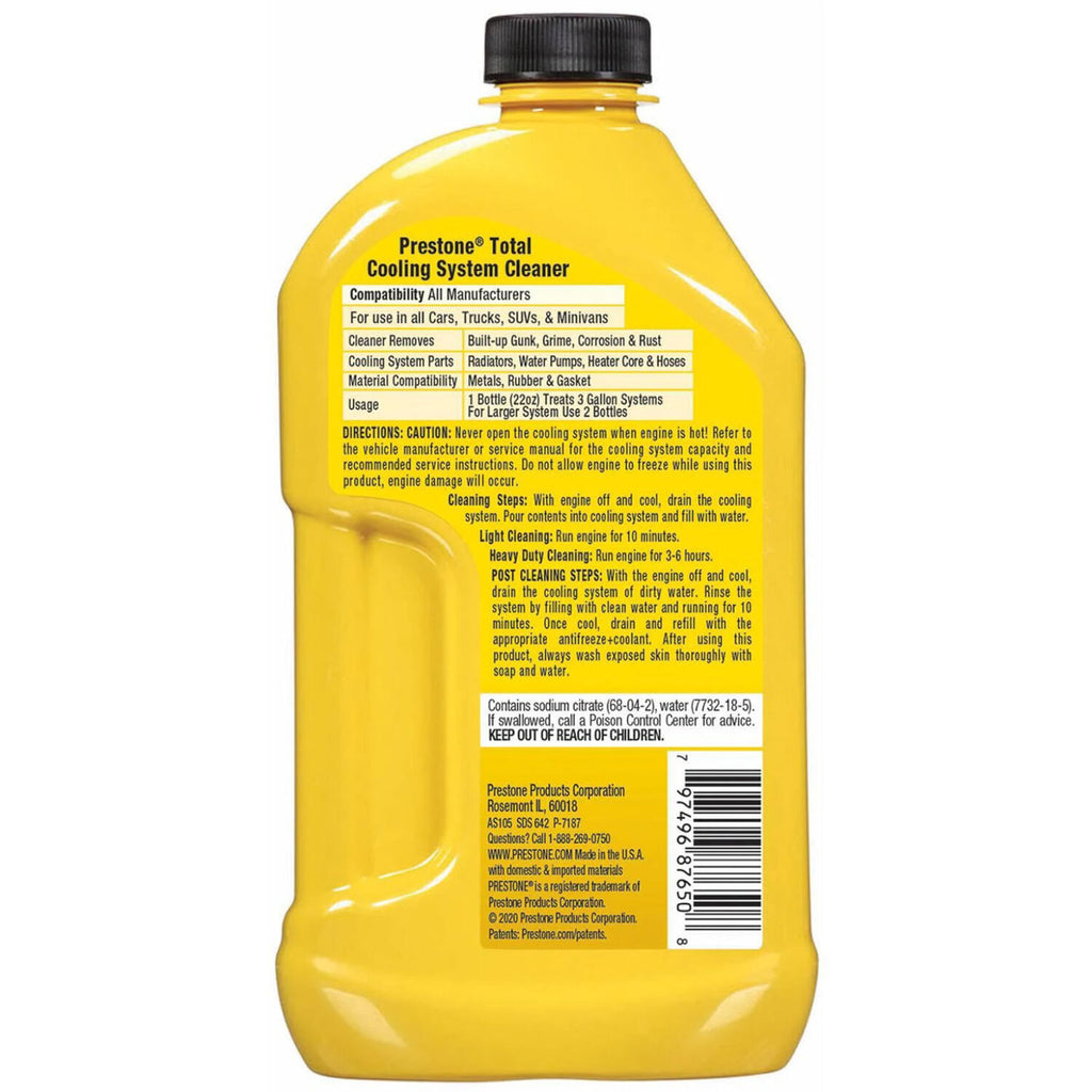 PRESTONE - PRESTONE RAD FLUSH+CLNR  6/32OZ