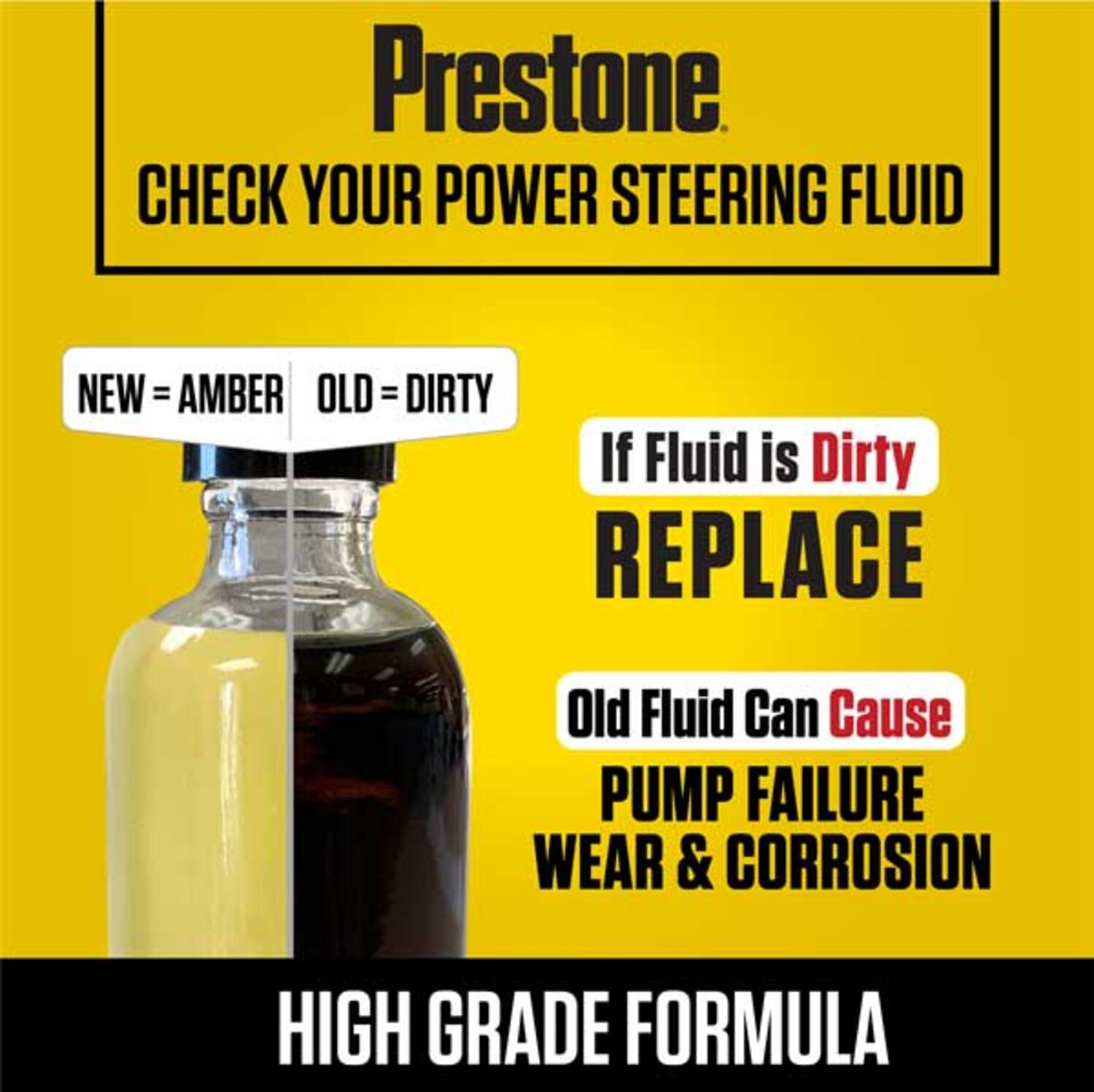 PRESTONE - PRES PWR STEER FLD 12/1QT