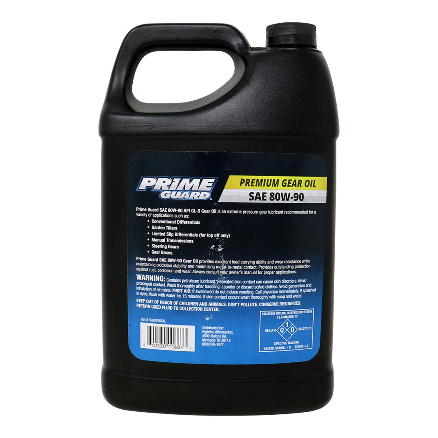 PRIME GUARD - PRIME 80W90 GL5 3/GAL