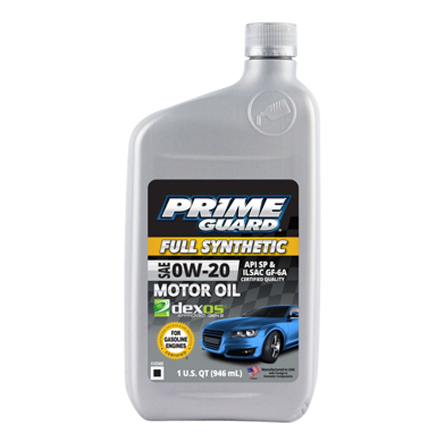PRIME GUARD - PRIME FULL SYN 0W-20 DEXOS 6/QT