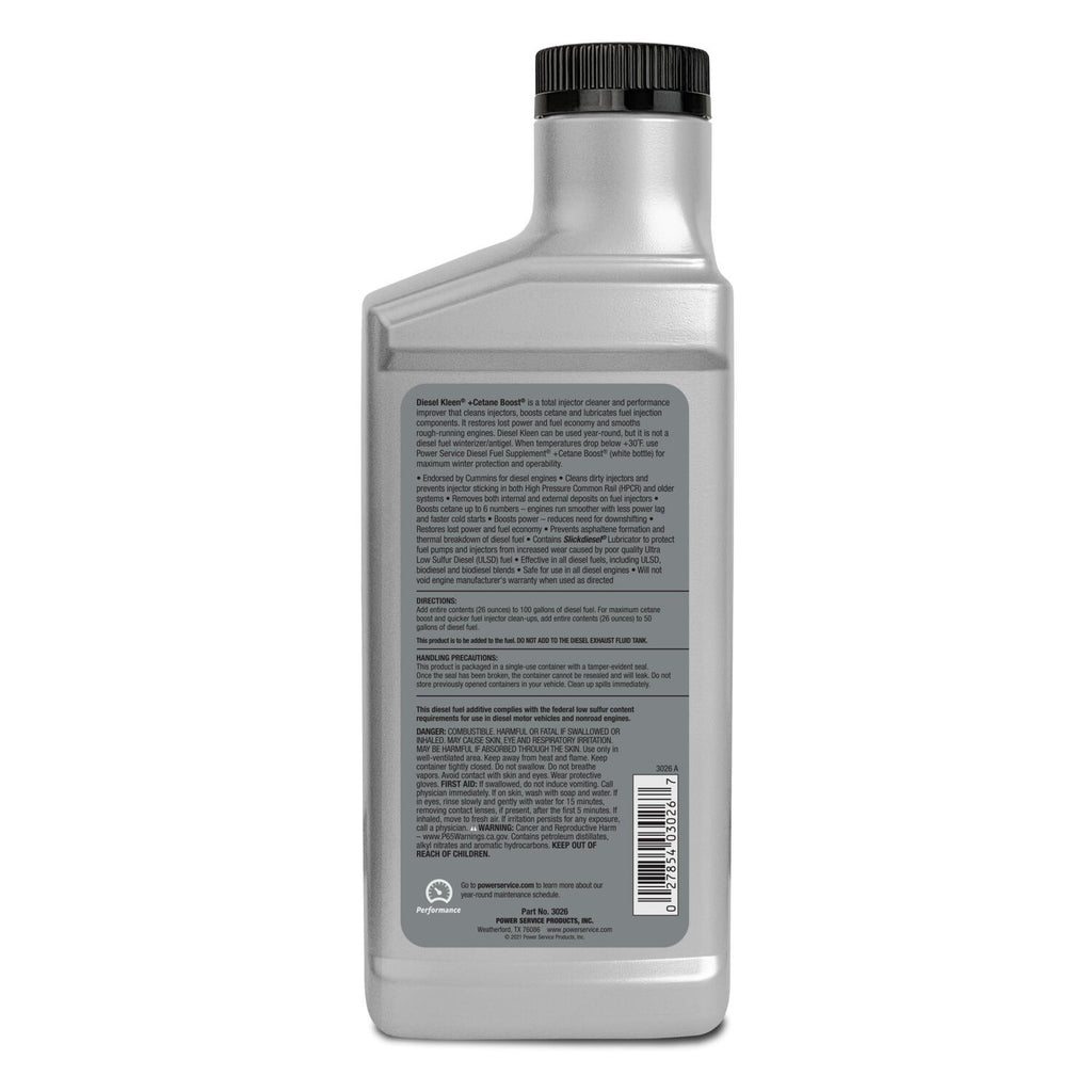 POWER SERVICE - PWR SVC DIESEL KLEEN 12/26OZ
