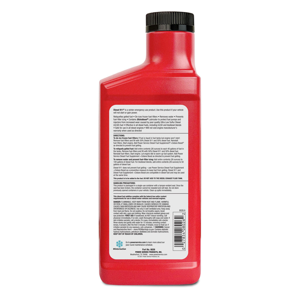 POWER SERVICE - PWR SVC DIESEL 911 12/26OZ