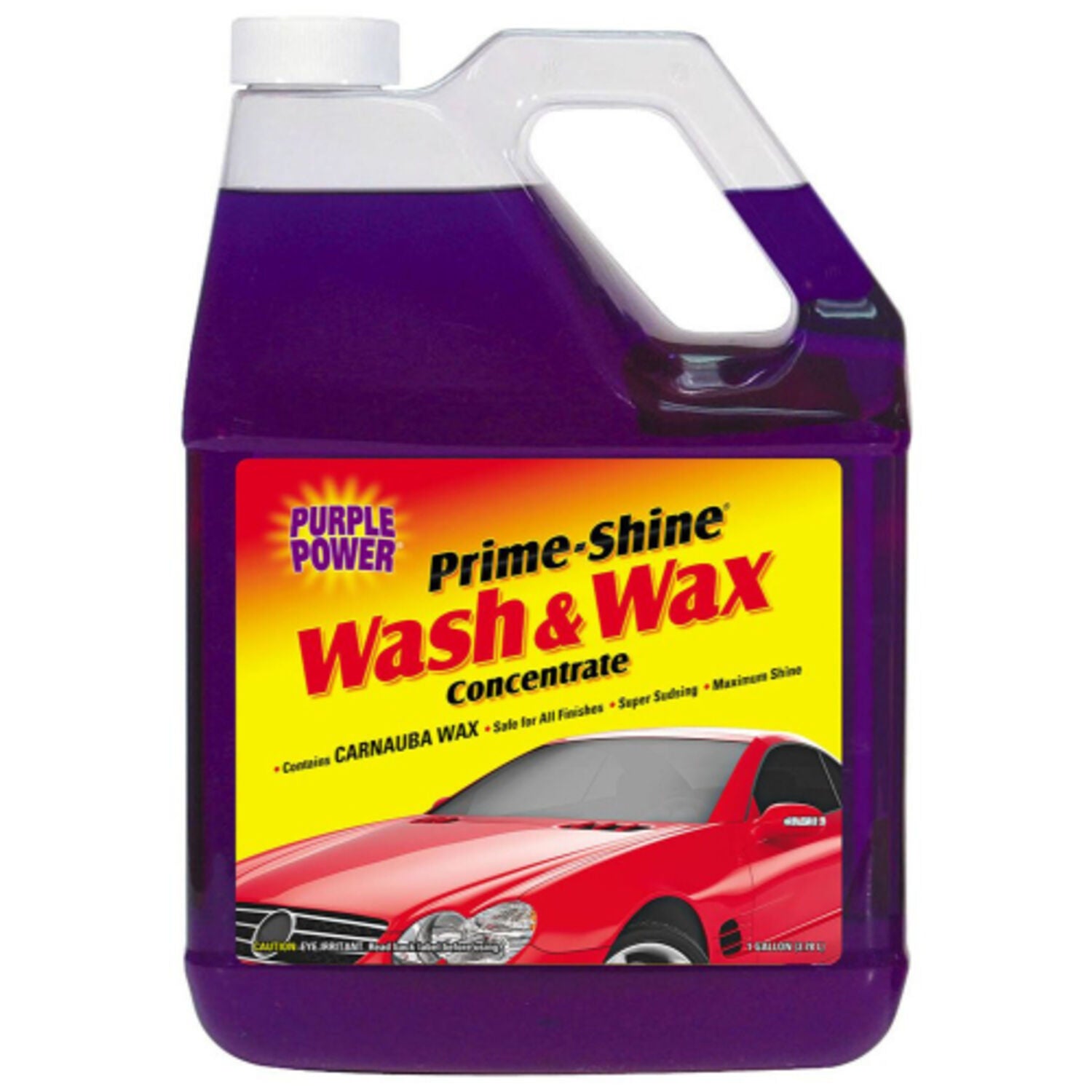 PURPLE POWER - PRIME WASH & WAX 4/1GAL