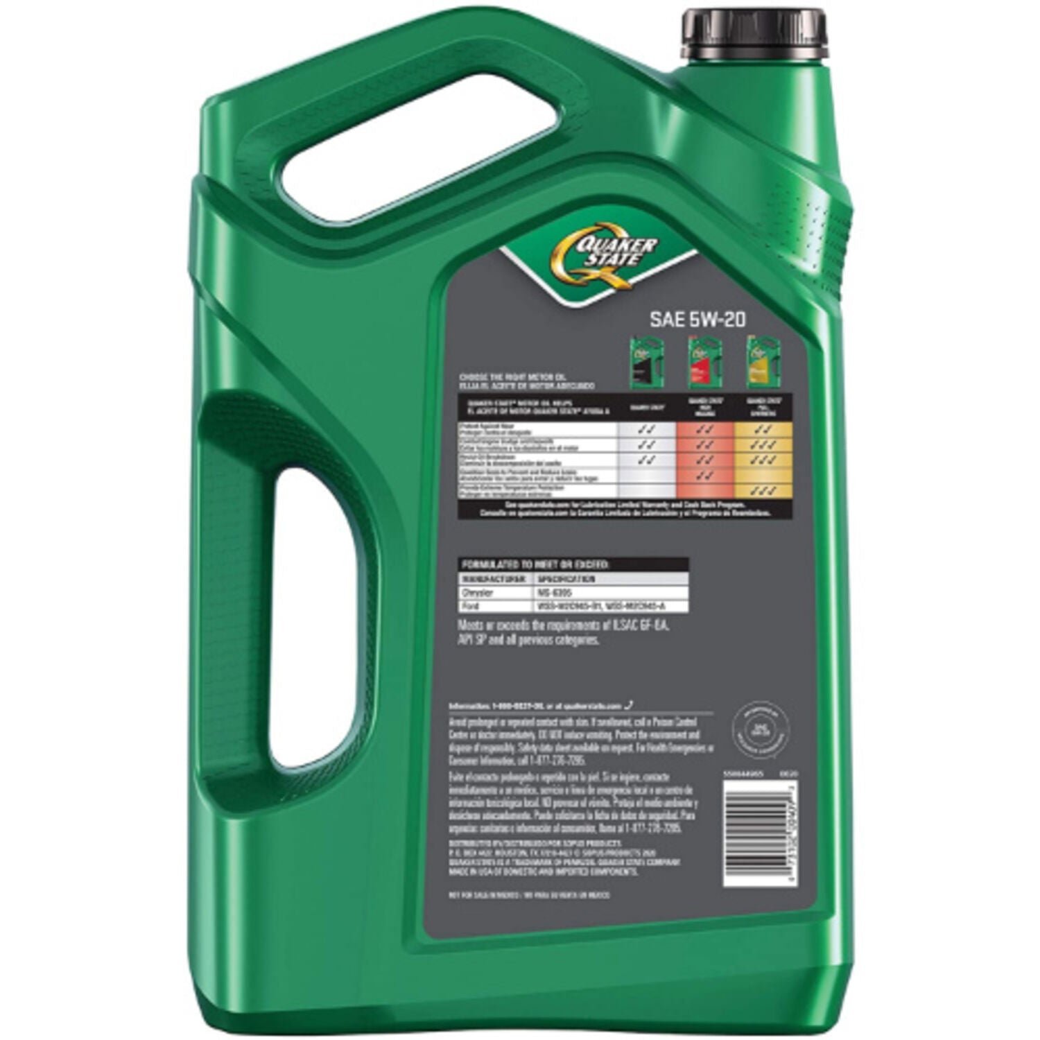 VALVOLINE - VALV EZ DAILY PROT 5W20 3/5QT