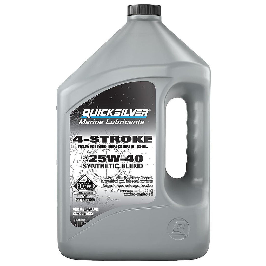 QUICKSILVER - MERC 25W40 4 STRK SYN BLD 3/1GA