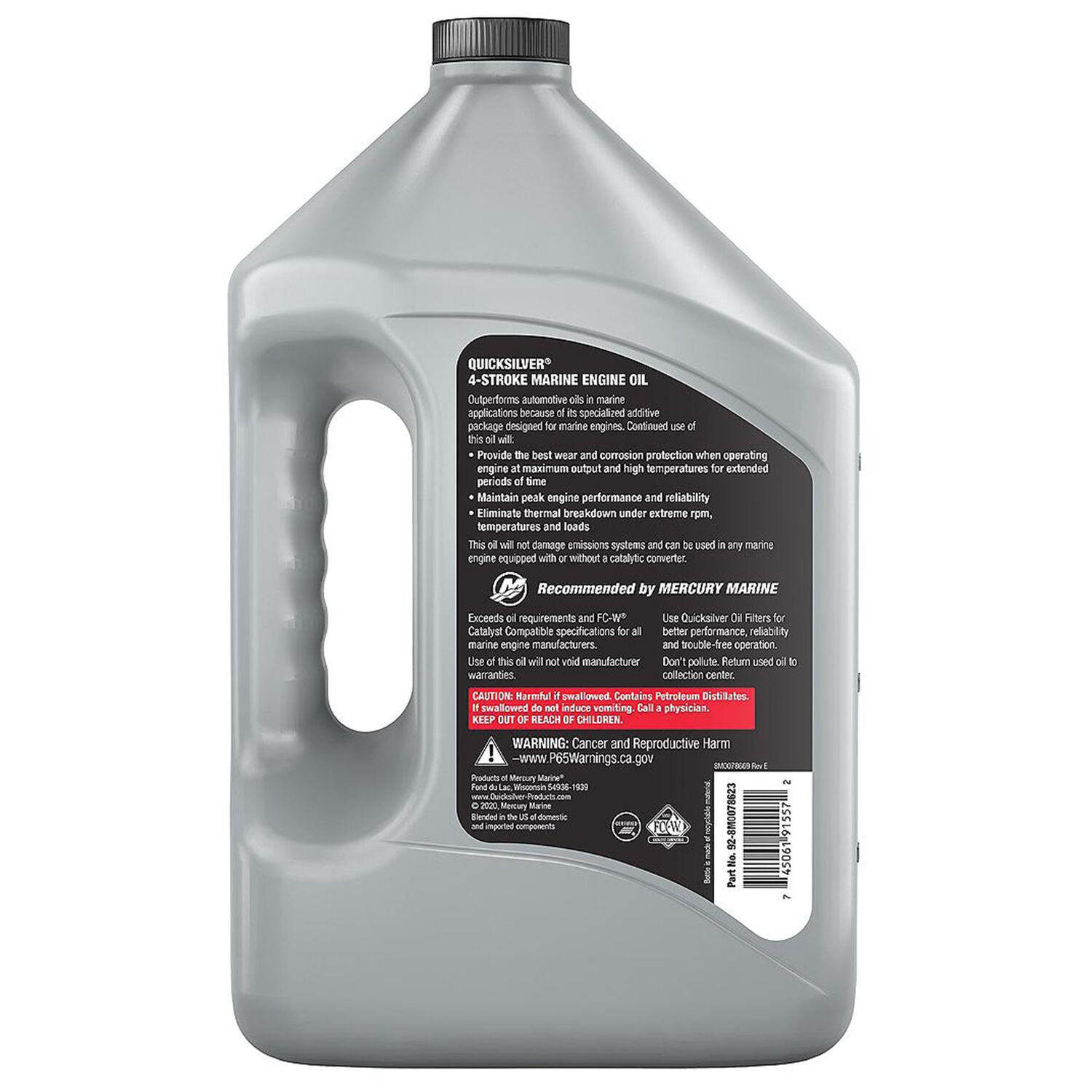 QUICKSILVER - MERC 25W40 4 STRK SYN BLD 3/1GA