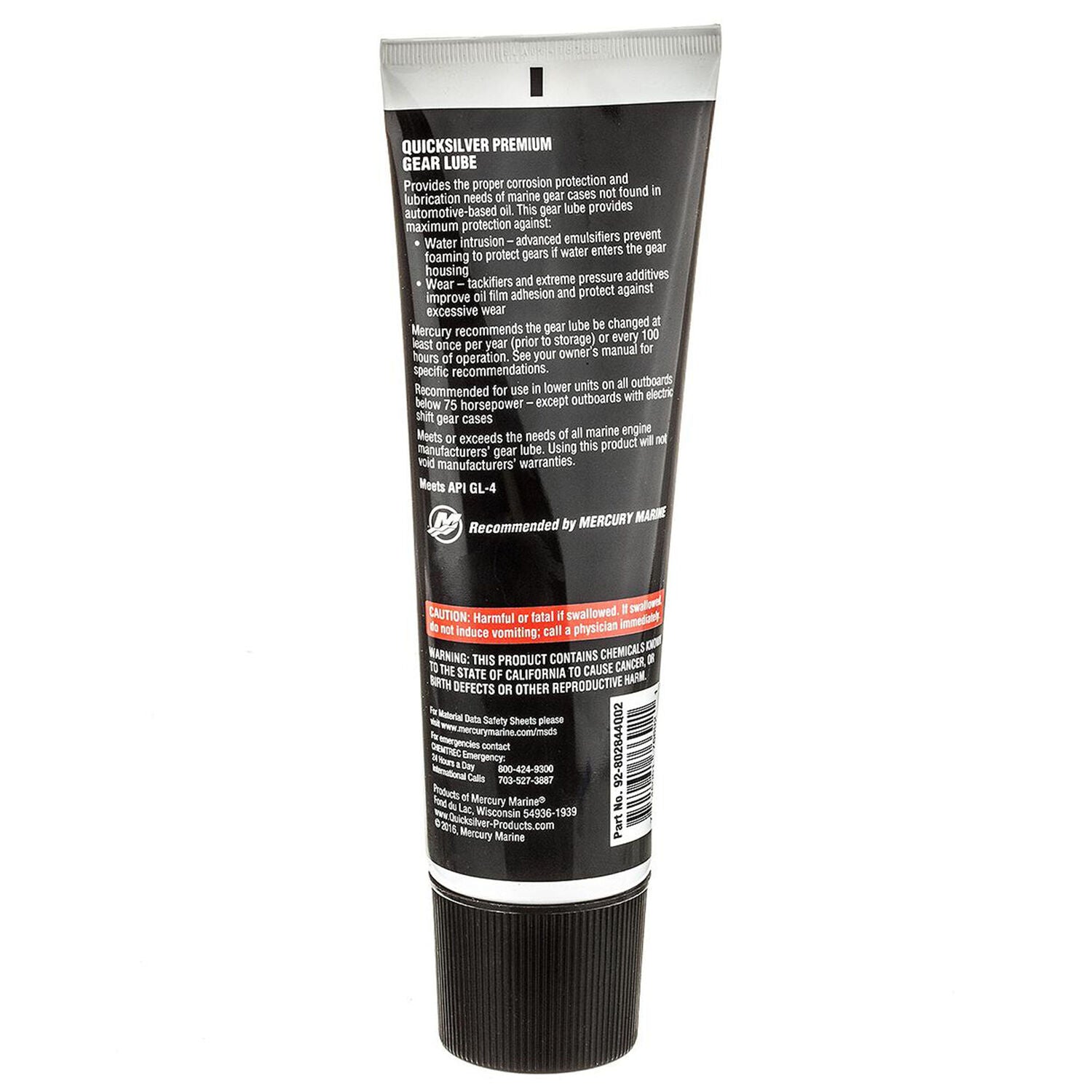 QUICKSILVER - QKSLVR 80W90 PREM GEAR LUBE 8OZ