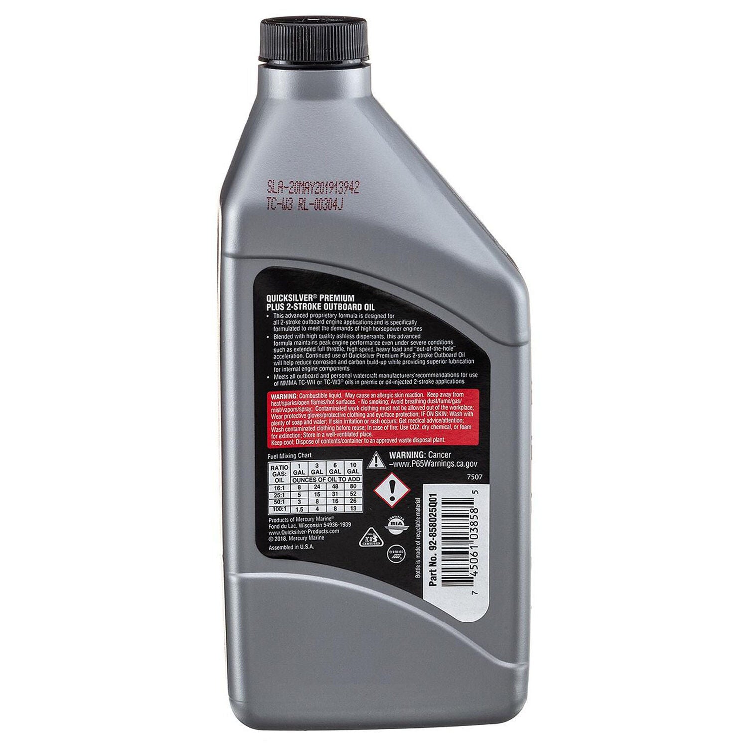 QUICKSILVER - QUICKSILVER PREM PLUS 12/16OZ