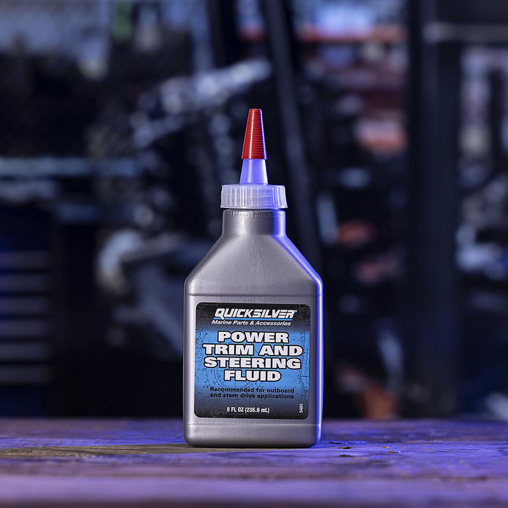 QUICKSILVER - QUICKSLVR TRIM/STEER FLD 12/8OZ