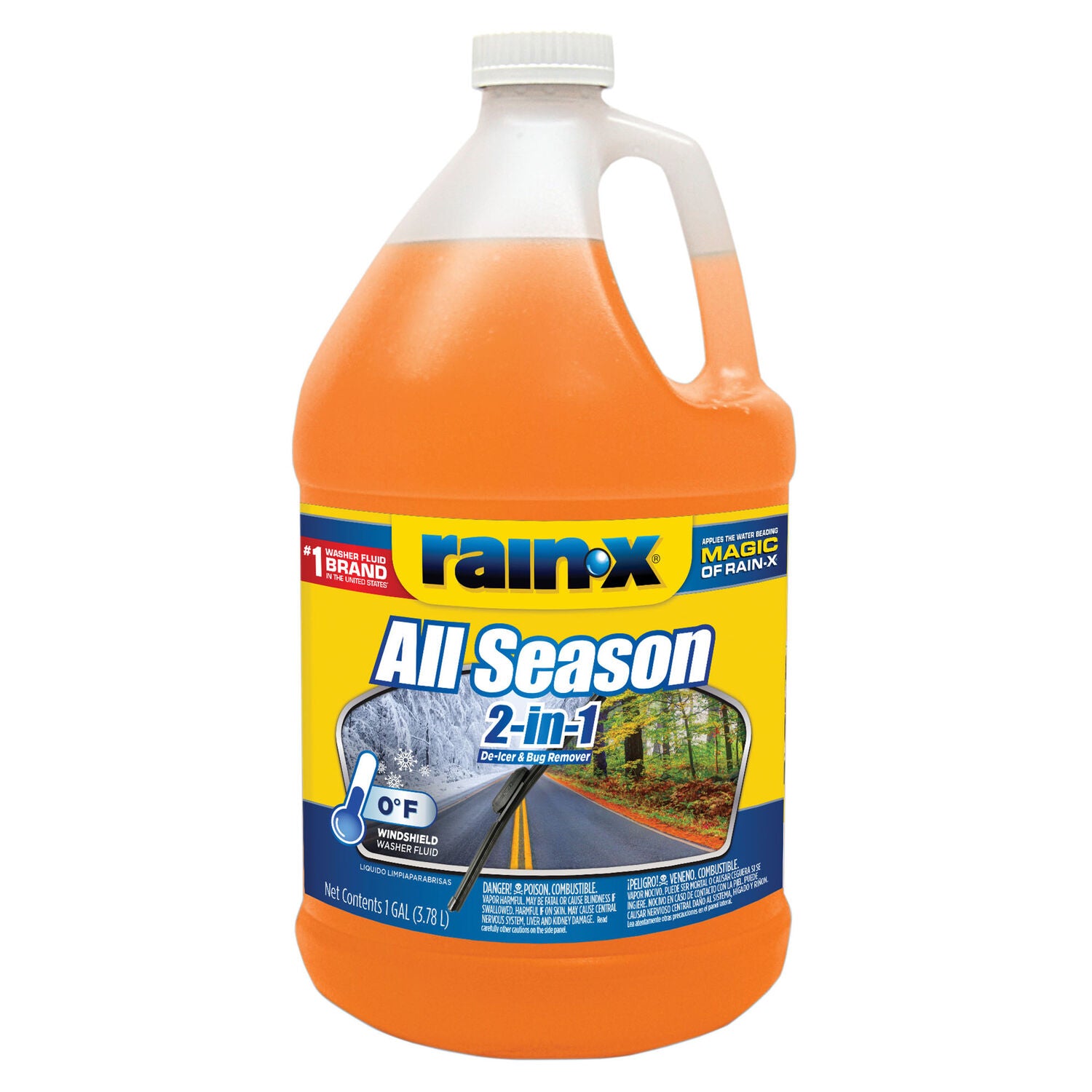 RAIN X - RAIN-X 0 ALL SEA WASH FLD 6/1GA