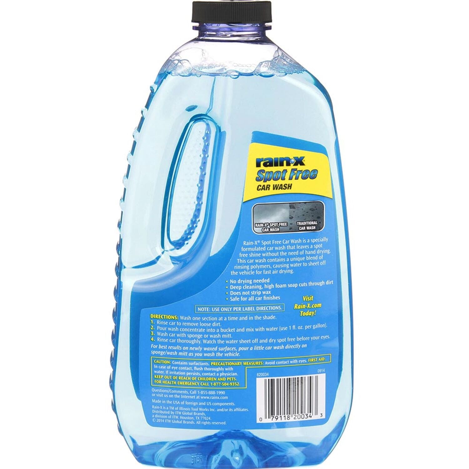 RAIN X - RAINX SPOT FREE CAR WASH 6/48OZ